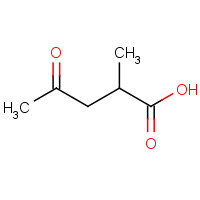 6641-83-4 2-methyl-4-oxopentanoic acid chemical structure