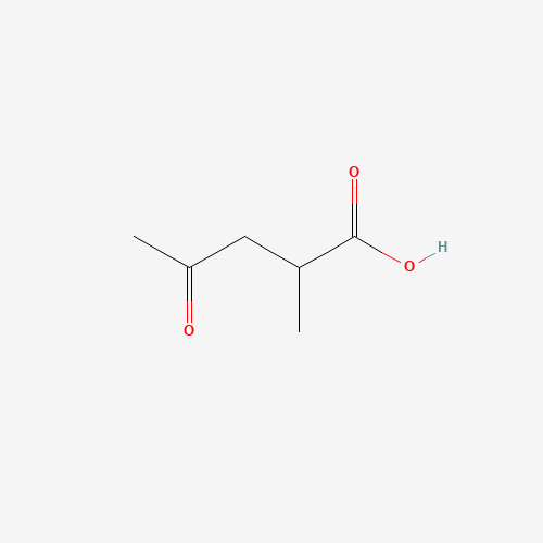 6641-83-4 2-methyl-4-oxopentanoic acid chemical structure