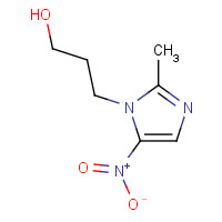 1077-93-6 2-methyl-5-nitroIMIDAZOLE-1-propanol chemical structure
