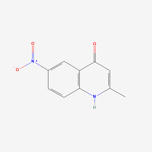 1207-82-5 2-methyl-6-nitroquinolin-4-ol chemical structure