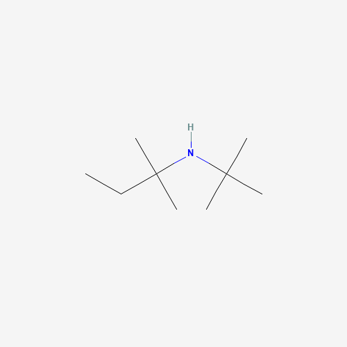 2085-66-7 2-Methyl-N-(2-methyl-2-propanyl)-2-butanamine chemical structure