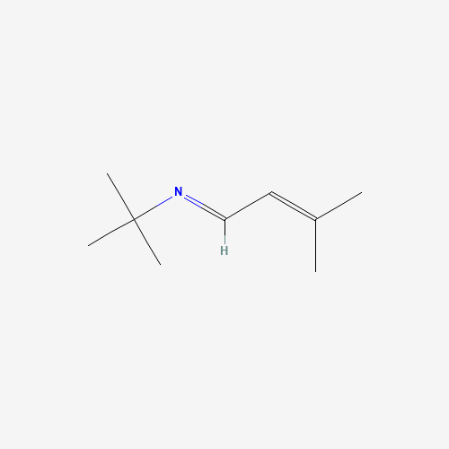 56637-64-0 2-Methyl-N-[(1E)-3-methylbut-2-en-1-ylidene]propan-2-amine chemical structure