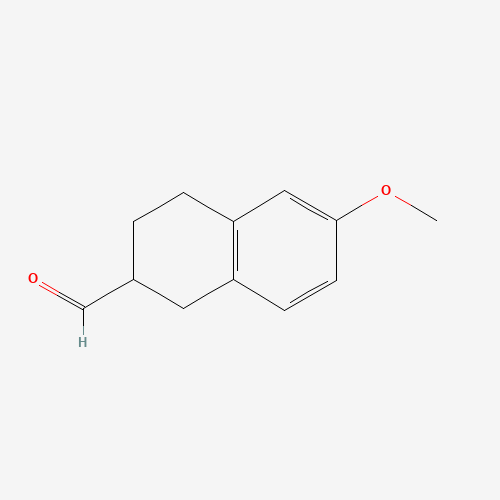 2472-02-8 2-Naphthaldehyde, 1,2,3,4-tetrahydro-6-methoxy- chemical structure