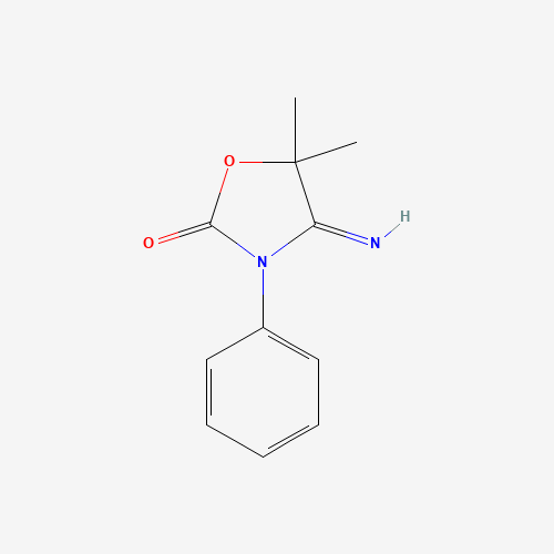 3846-12-6 2-oxazolidinone, 4-imino-5,5-dimethyl-3-phenyl- chemical structure