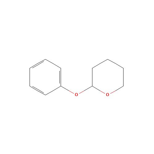 4203-50-3 2-phenoxytetrahydro-2h-pyran chemical structure