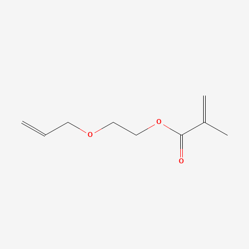 16839-48-8 2-Propenoic acid, 2-methyl-, 2-(2-propenyloxy)ethyl ester chemical structure
