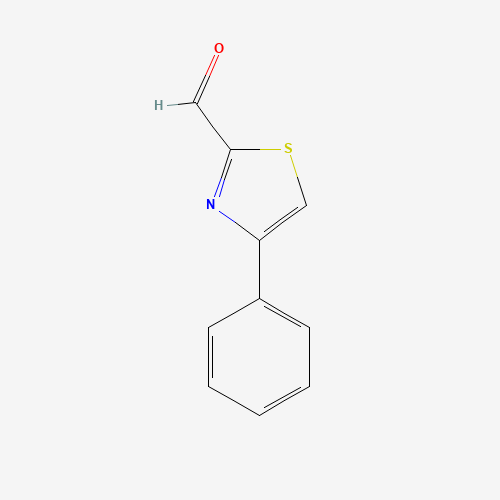 75390-44-2 2-thiazolecarboxaldehyde, 4-phenyl- chemical structure