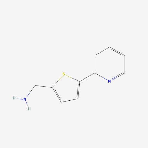 306934-92-9 2-thiophenemethanamine, 5-(2-pyridinyl)- chemical structure