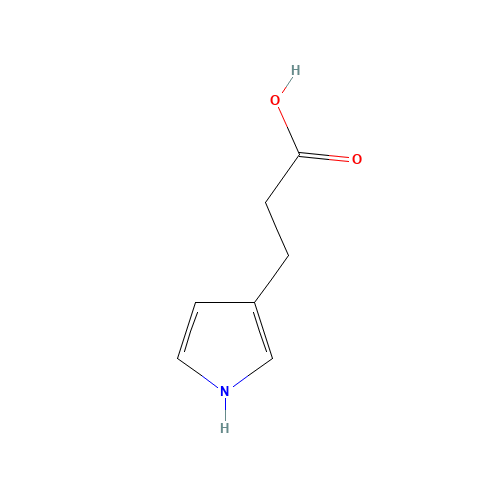134448-22-9 3-(1H-Pyrrol-3-yl)propanoic acid chemical structure