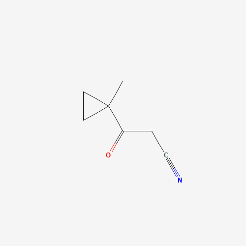 88485-78-3 3-(1-Methylcyclopropyl)-3-oxopropanenitrile chemical structure