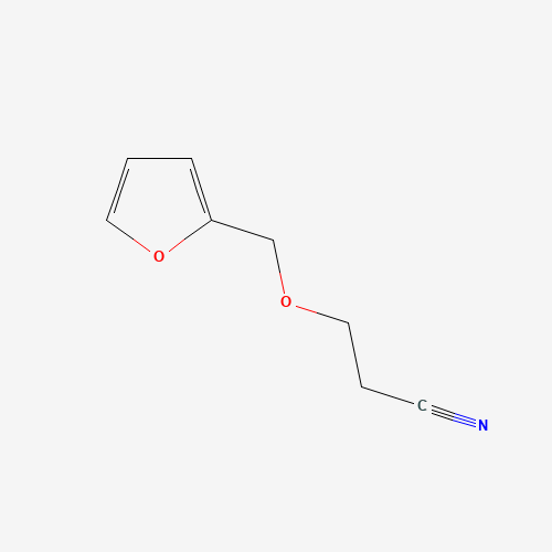 42839-13-4 3-(2-furylmethoxy)propanenitrile chemical structure
