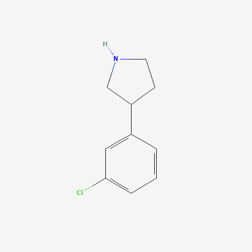 914299-59-5 3-(3-chlorophenyl)pyrrolidine chemical structure