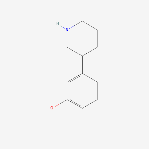 79601-21-1 3-(3-methoxyphenyl)piperidine chemical structure