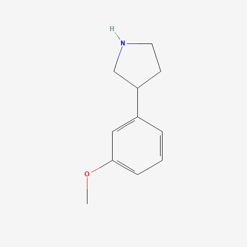 38175-35-8 3-(3-methoxyphenyl)pyrrolidine chemical structure