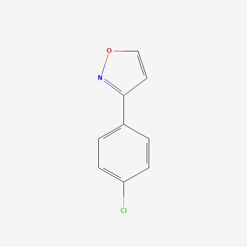 31301-39-0 3-(4-Chlorophenyl)-1,2-oxazole chemical structure