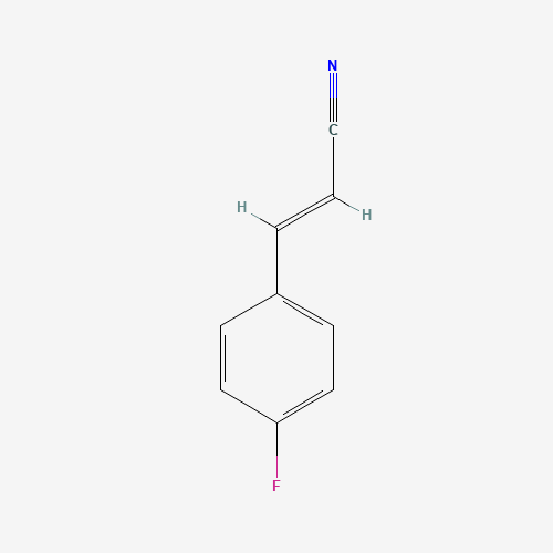 27530-50-3 3-(4-Fluorophenyl)acrylonitrile chemical structure