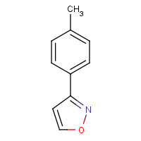 13271-86-8 3-(4-Methylphenyl)-1,2-oxazole chemical structure