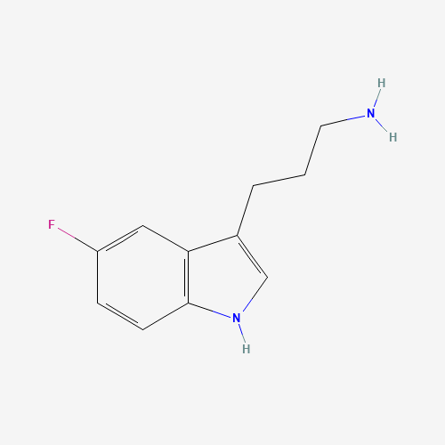 245762-27-0 3-(5-Fluoro-1H-indol-3-yl)-1-propanamine chemical structure