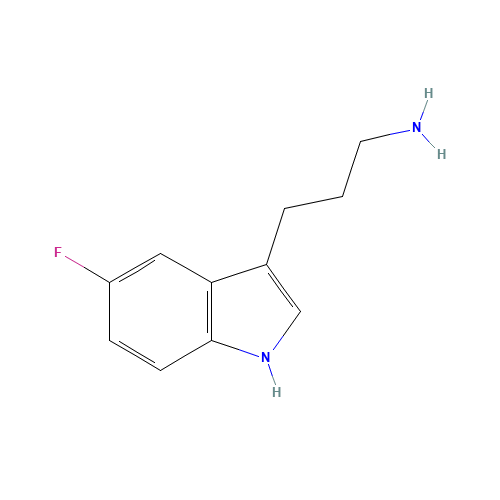 245762-27-0 3-(5-Fluoro-1H-indol-3-yl)-1-propanamine chemical structure