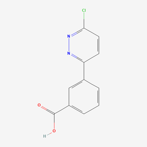 914349-46-5 3-(6-Chloropyridazin-3-yl)benzoic acid chemical structure