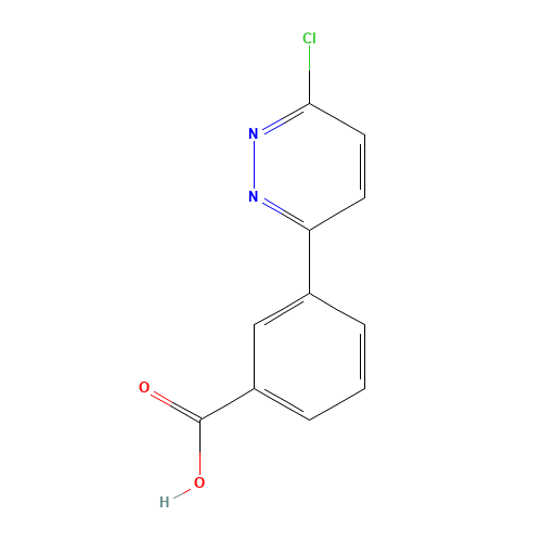 914349-46-5 3-(6-Chloropyridazin-3-yl)benzoic acid chemical structure