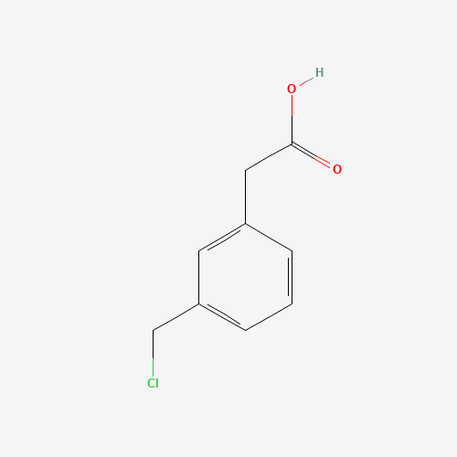 857165-45-8 3-(Chloromethyl)phenylacetic acid chemical structure