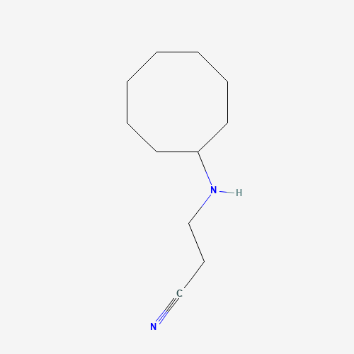 206559-53-7 3-(cyclooctylamino)propanenitrile chemical structure