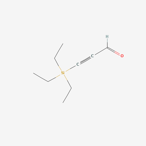 71572-60-6 3-(Triethylsilyl)-2-propynal chemical structure