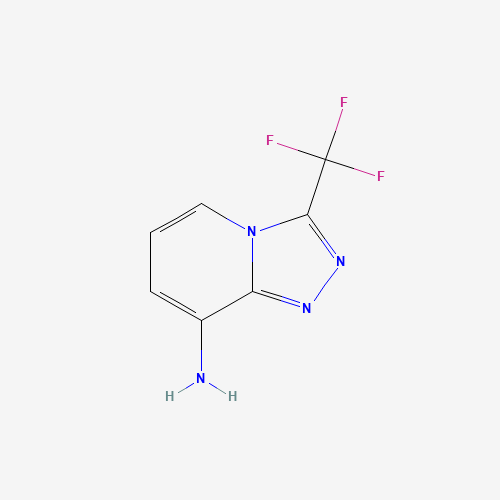 338982-42-6 3-(Trifluoromethyl)[1,2,4]triazolo[4,3-a]pyridin-8-amine chemical structure