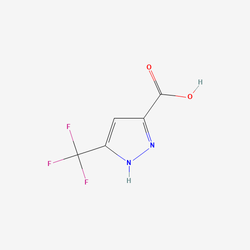 129768-28-1 3-(trifluoromethyl)-1H-pyrazole-5-carboxylic acid chemical structure
