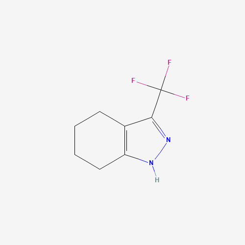 35179-55-6 3-(trifluoromethyl)-4,5,6,7-tetrahydro-1H-indazole chemical structure