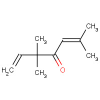 546-49-6 3,3,6-trimethylhepta-1,5-dien-4-one chemical structure