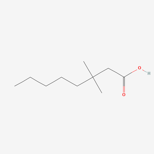 14352-59-1 3,3-Dimethyloctanoic acid chemical structure
