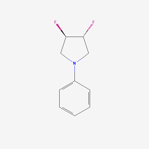 209625-77-4 3,4-Difluoro-1-phenylpyrrolidine chemical structure