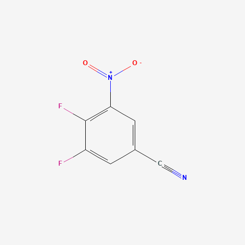 1119454-07-7 3,4-Difluoro-5-nitrobenzonitrile chemical structure