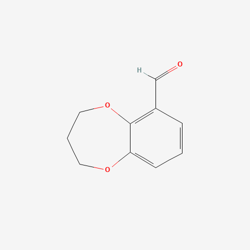 209256-62-2 3,4-dihydro-2H-1,5-benzodioxepine-6-carbaldehyde chemical structure