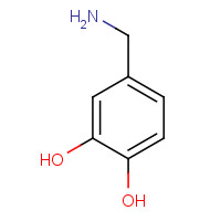 37491-68-2 3,4-dihydroxybenzylamine chemical structure