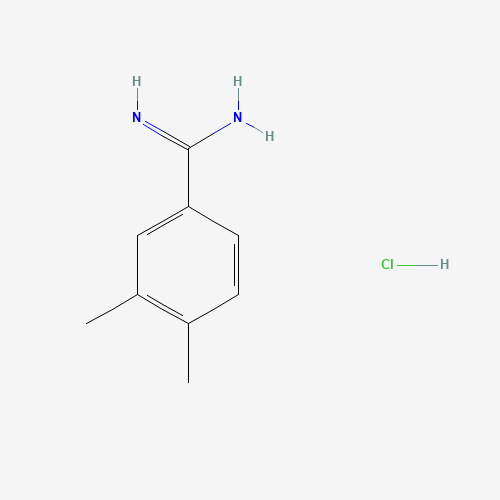 112072-09-0 3,4-Dimethylbenzenecarboximidamide hydrochloride chemical structure