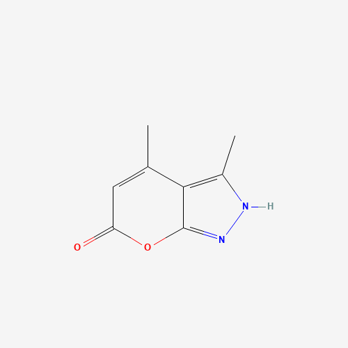 5203-98-5 3,4-dimethylpyrano[2,3-c]pyrazol-6(1H)-one chemical structure