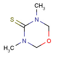 25952-35-6 3,5-Dimethyl-1,3,5-oxadiazinane-4-thione chemical structure