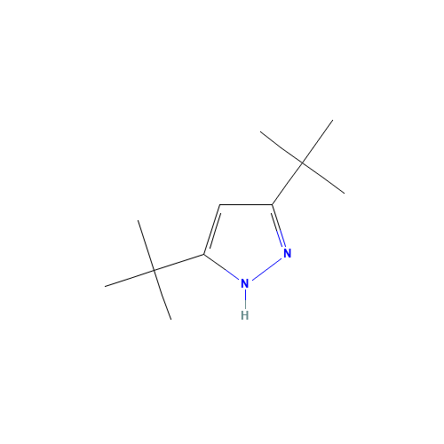 1132-14-5 3,5-di-tert-butyl-1H-pyrazole chemical structure