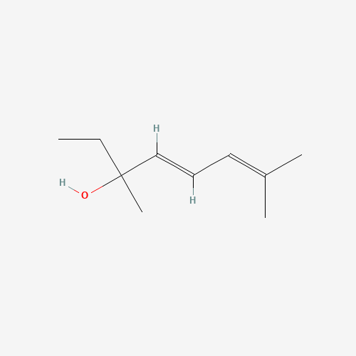 18479-54-4 3,7-Dimethylocta-4,6-dien-3-ol chemical structure