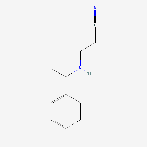 112971-19-4 3-[(1-Phenylethyl)amino]propanenitrile chemical structure