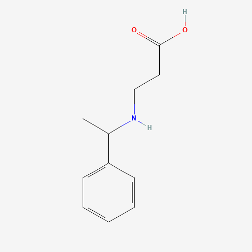 95350-05-3 3-[(1-phenylethyl)amino]propanoic acid chemical structure