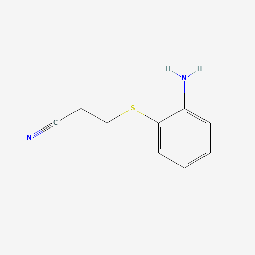 4327-52-0 3-[(2-Aminophenyl)sulfanyl]propanenitrile chemical structure