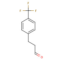 166947-09-7 3-[4-(Trifluormethyl)phenyl]propanal chemical structure