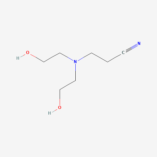 17209-72-2 3-[Bis(2-hydroxyethyl)amino]propionitrile chemical structure