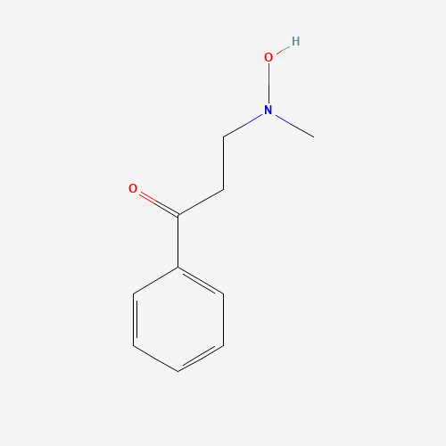 52266-34-9 3-[Hydroxy(methyl)amino]-1-phenyl-1-propanone chemical structure