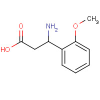 720662-28-2 3-amino-3-(2-methoxyphenyl)propanoic acid chemical structure