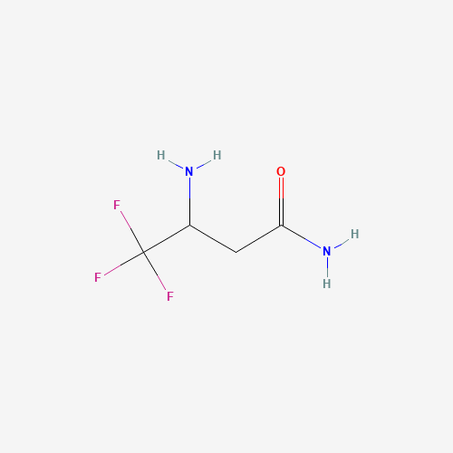 453-32-7 3-Amino-4,4,4-trifluorobutanamide chemical structure
